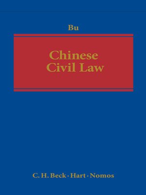 cover image of Chinese Civil Law